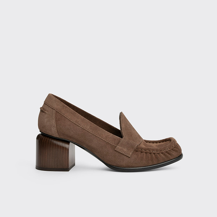 ROMY HEELED LOAFER