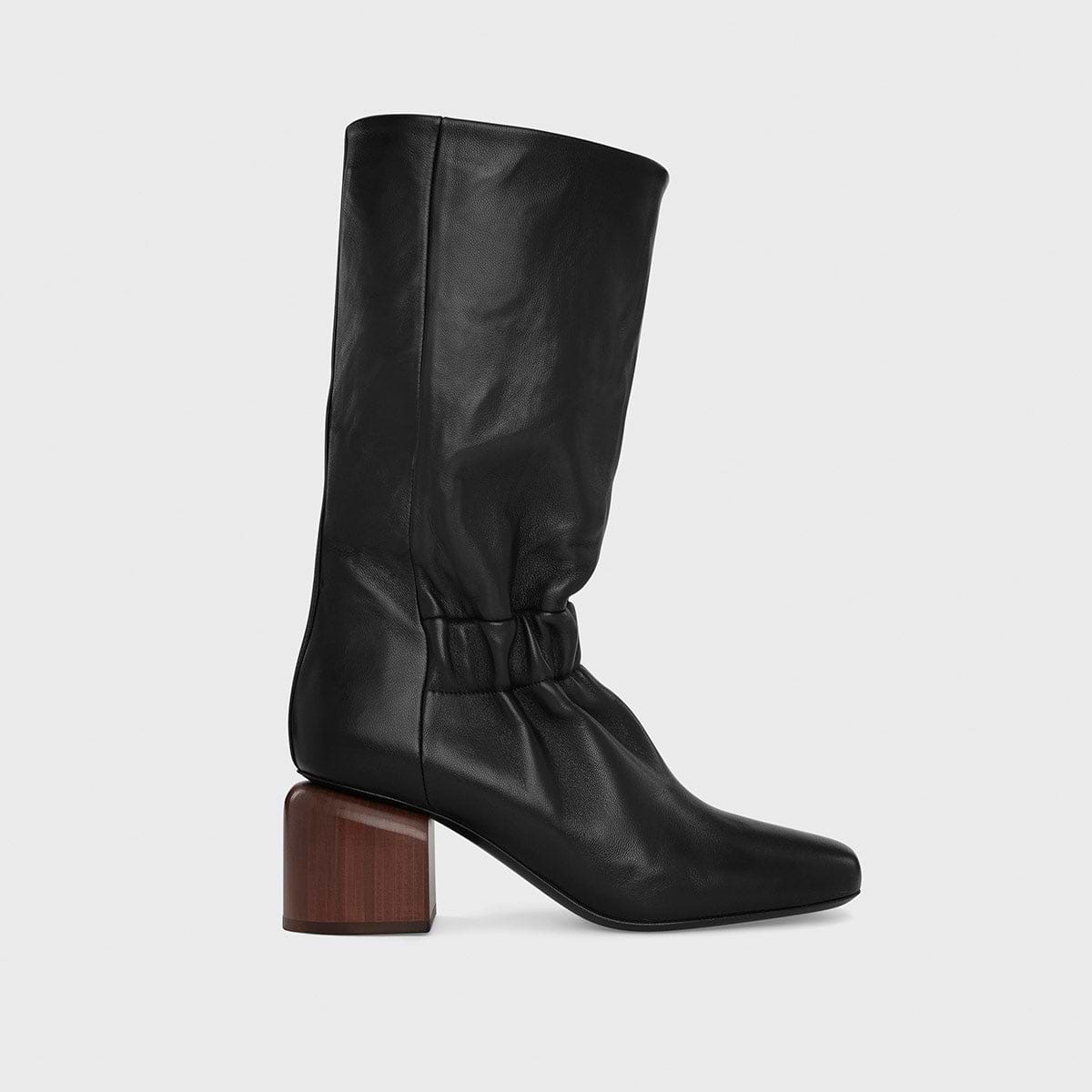 PIERRE outlet HARDY PATENT LEATHER BOOTS