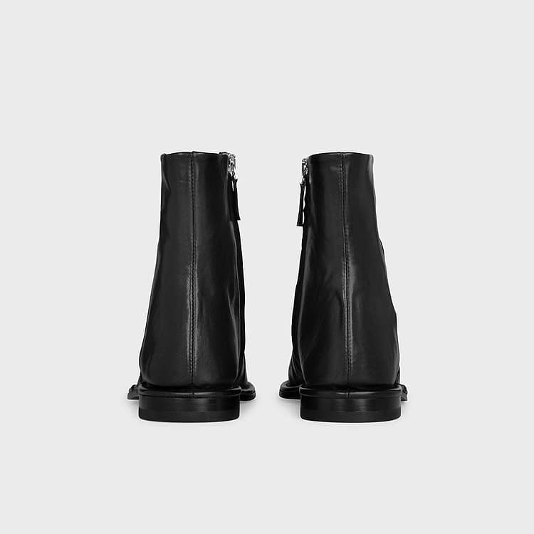 Pierre Hardy BOTTINES NOTO, cuir de kangourou noir, vue 3