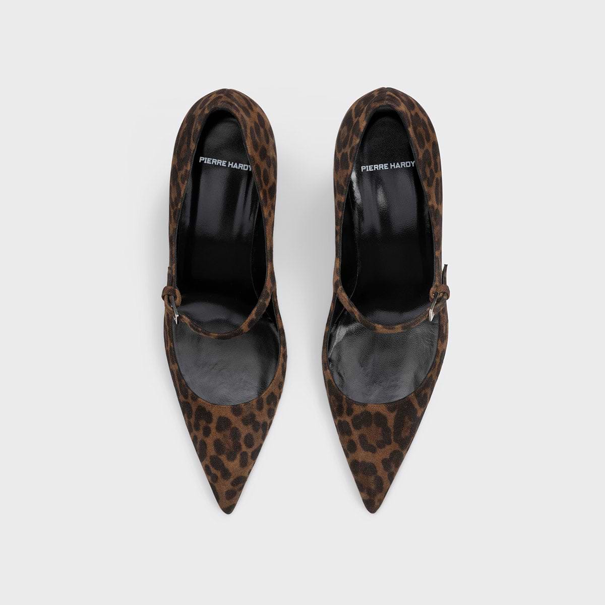 SCUBA strap pump for women in leopard printed leather — PIERRE HARDY