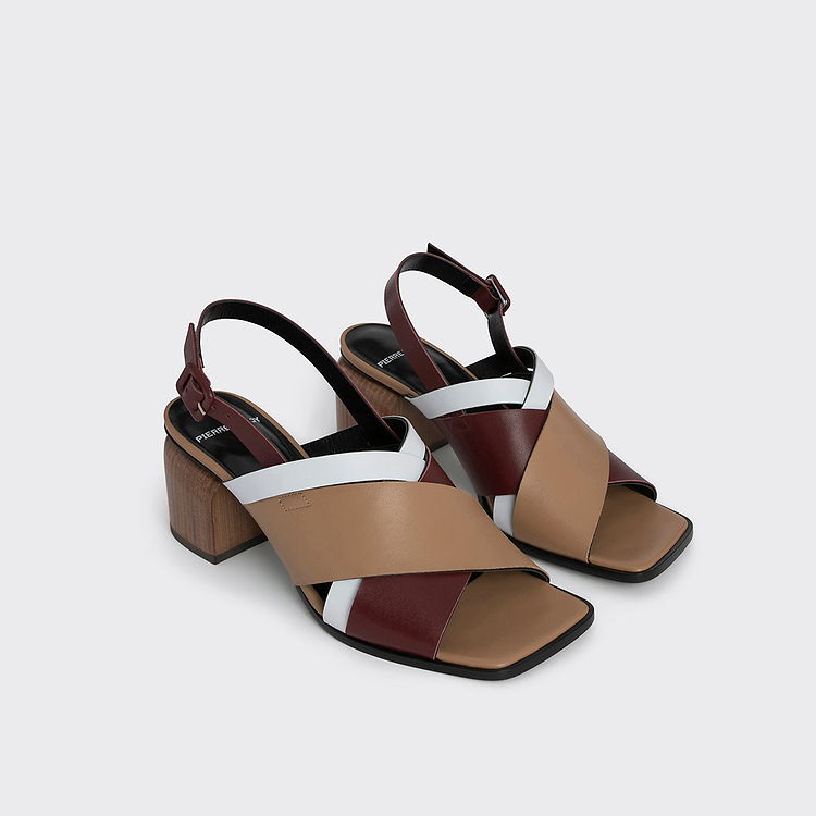SANDALE À TALON ALPHA CROSS