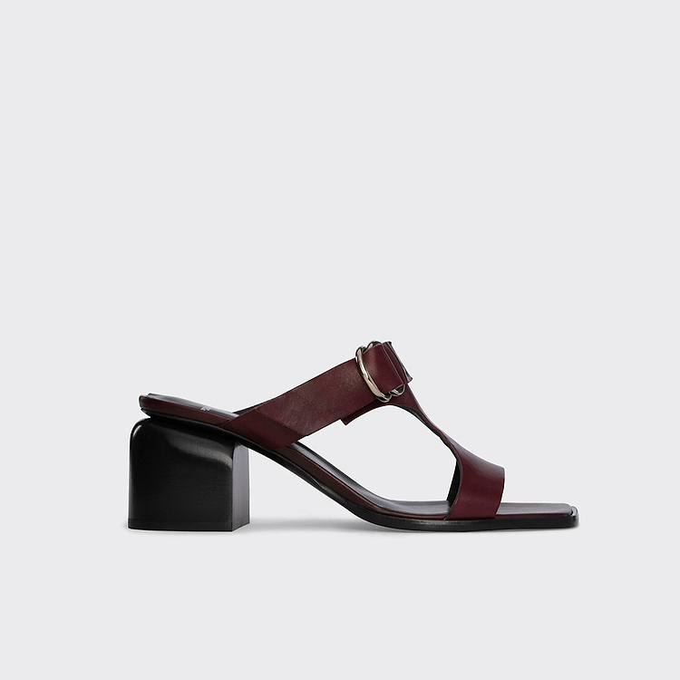 ISOLA RIDER HEELED MULE