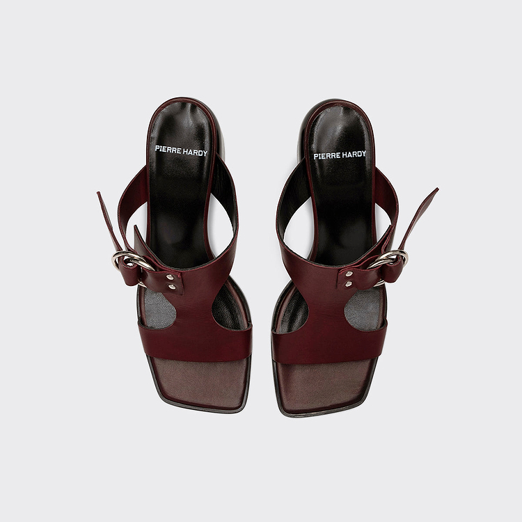 ISOLA RIDER HEELED MULE