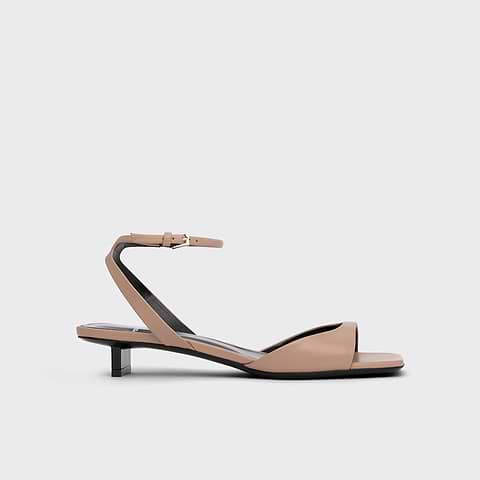Pierre Hardy SANDALE STELLA, cuir de veau taupe