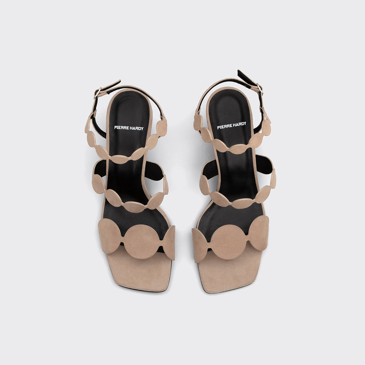 MULTI BULLE LAVA HEELED SANDAL