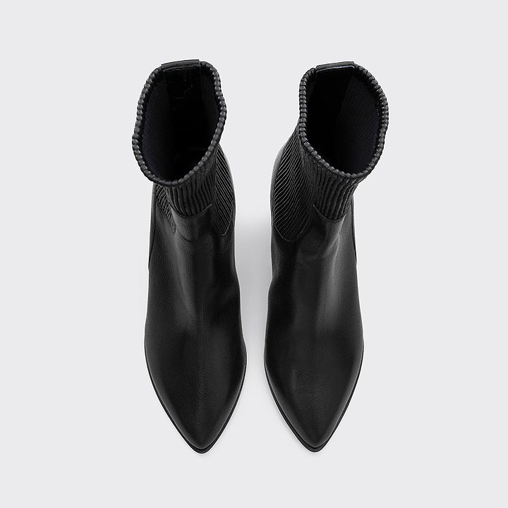 Pierre Hardy RODEO BOOTS, black grained kidskin, vue 2