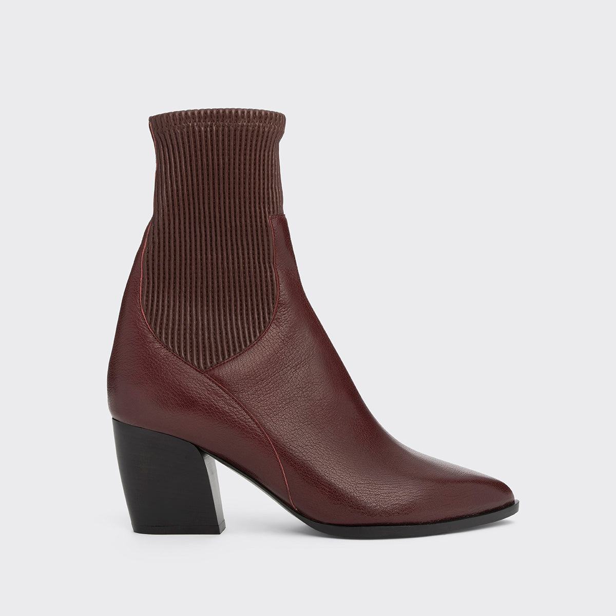 Pierre Hardy RODEO BOOTS, burgundy kidskin