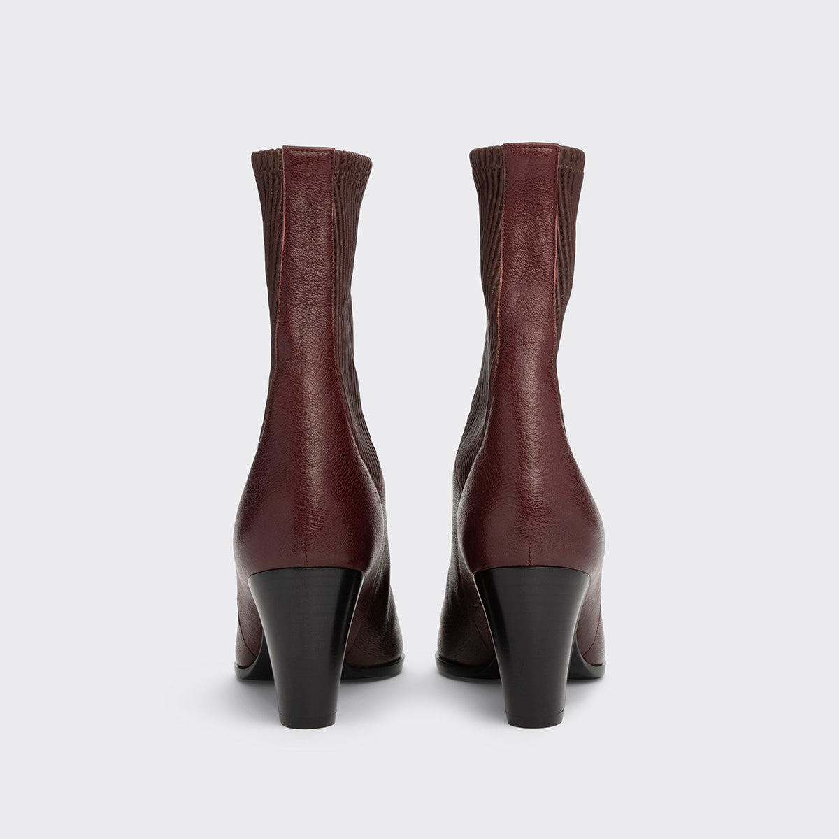 Pierre Hardy RODEO BOOTS, burgundy kidskin, vue 4