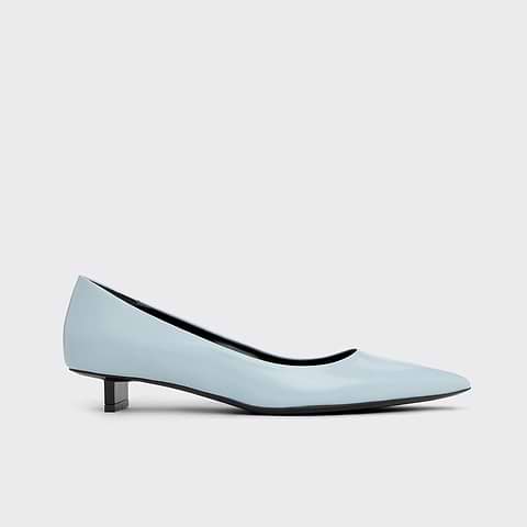 Pierre Hardy ESCARPIN ANOUK, cuir d'agneau glacé bleu ciel