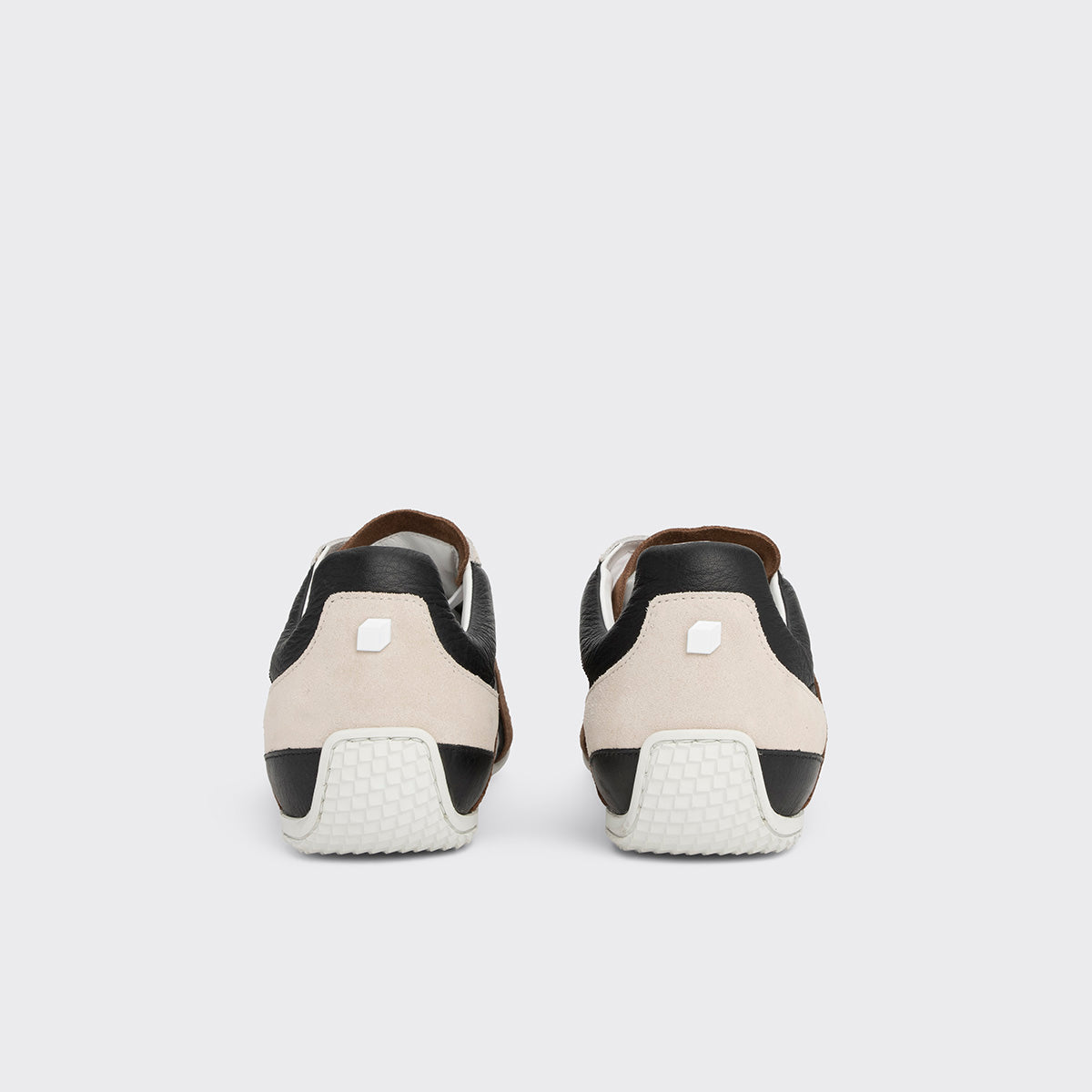 Pierre Hardy JUMP SNEAKERS, black calfskin and brown and off-white suede calfskin, vue 5