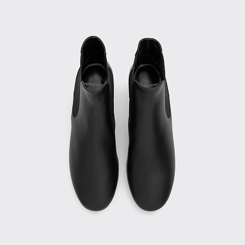 Pierre Hardy BOTTINES CHELSEA CLAUDE, black calfskin, vue 2