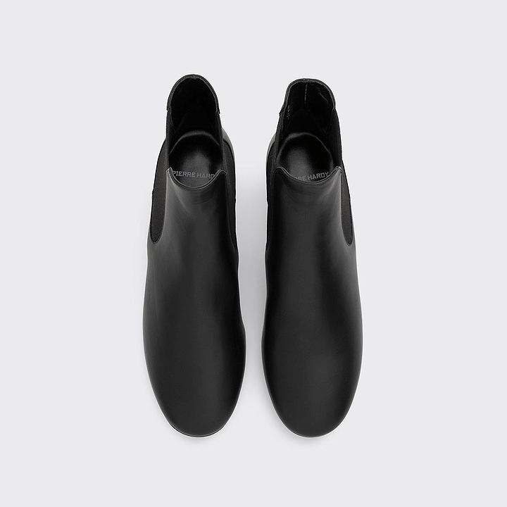 Pierre Hardy CLAUDE CHELSEA BOOTS, black calfskin, vue 3