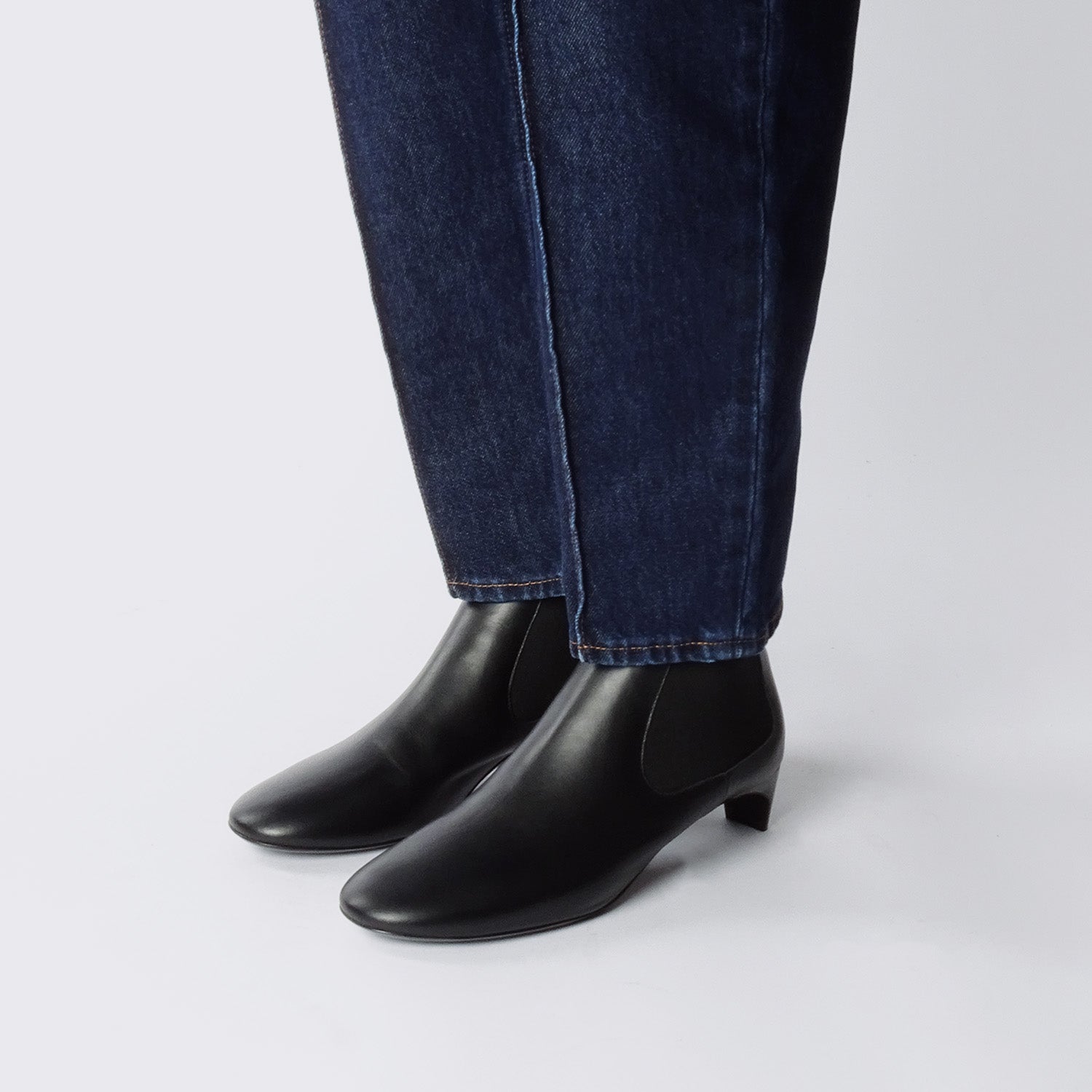 Pierre Hardy CLAUDE CHELSEA BOOTS, black calfskin, vue 5