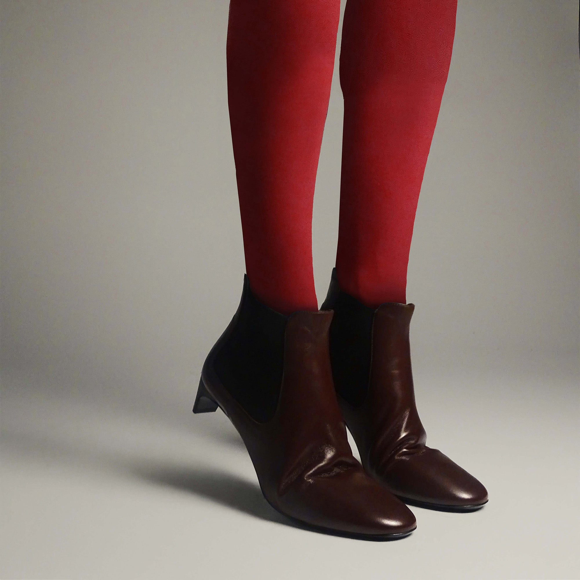 Pierre Hardy CLAUDE CHELSEA BOOTS, brown lambskin, vue 8