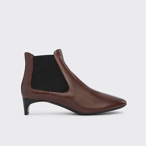 Pierre Hardy BOTTINES CHELSEA CLAUDE, brown lambskin