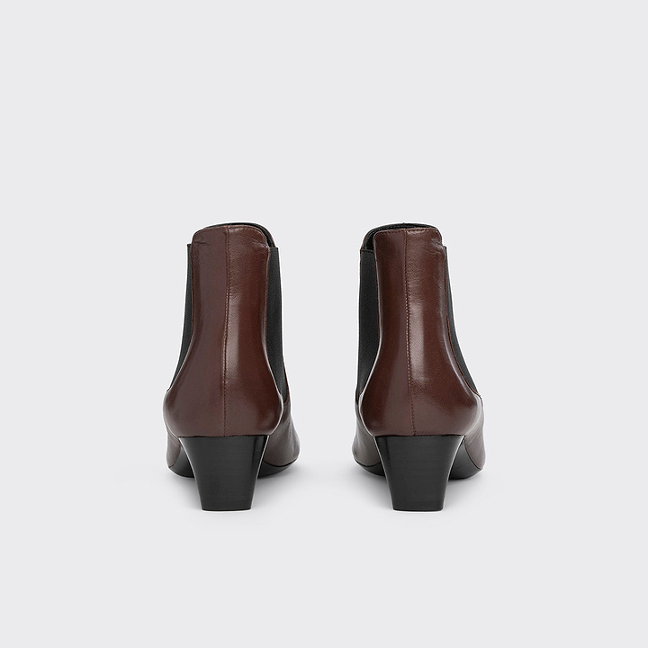 Pierre Hardy CLAUDE CHELSEA BOOTS, brown lambskin, vue 7