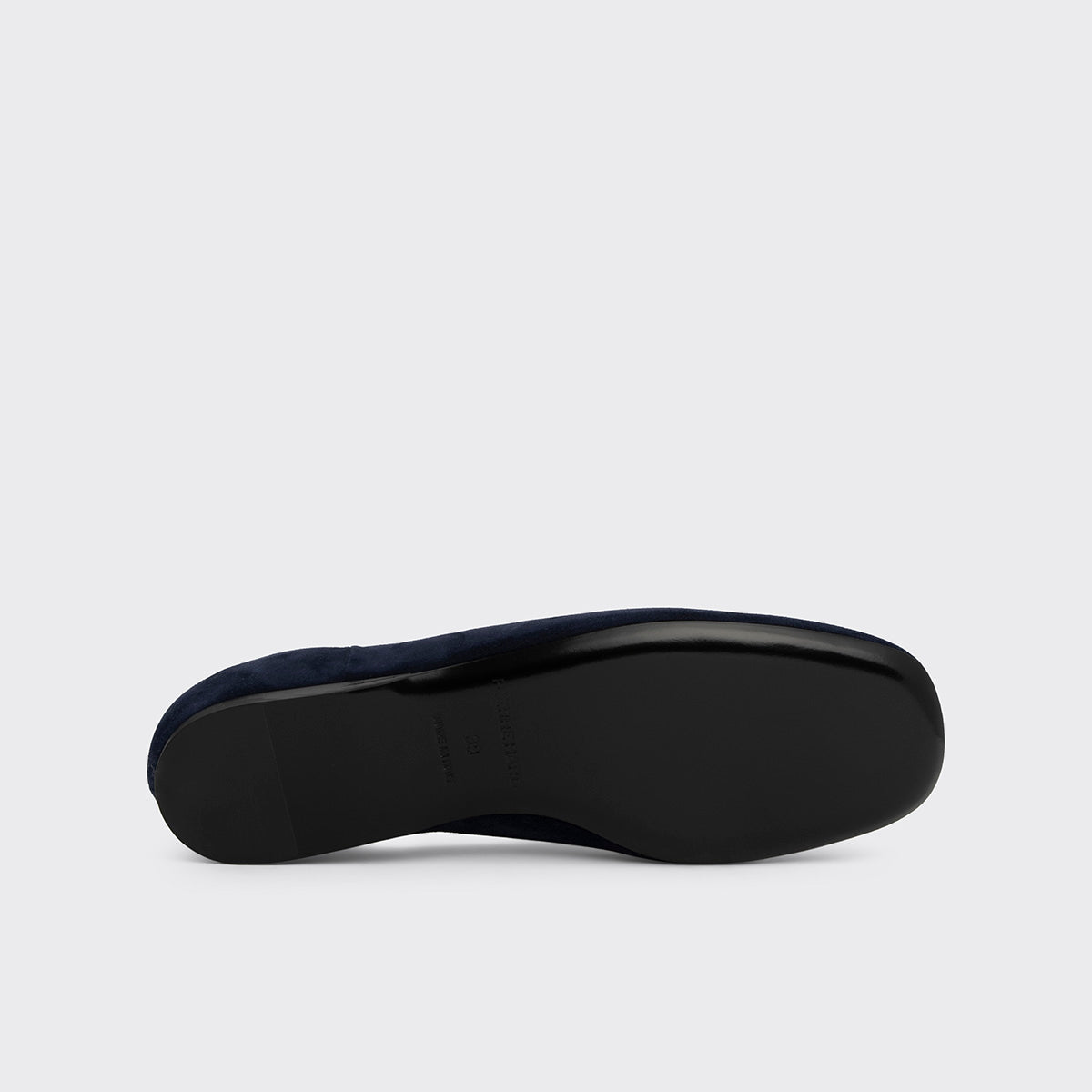 Pierre Hardy PIA SLIP-ON SHOES, navy suede kidskin, vue 4