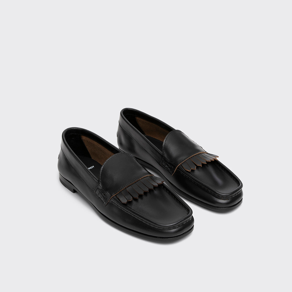 Pierre Hardy ETHAN LOAFER, black calfskin, vue 3