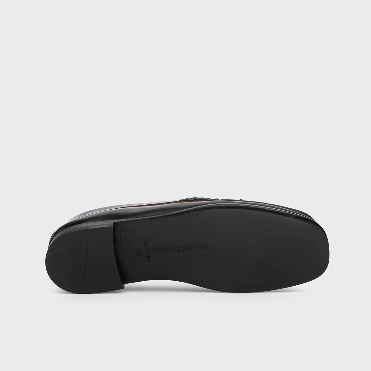 Pierre Hardy ETHAN LOAFER, black calfskin, vue 4
