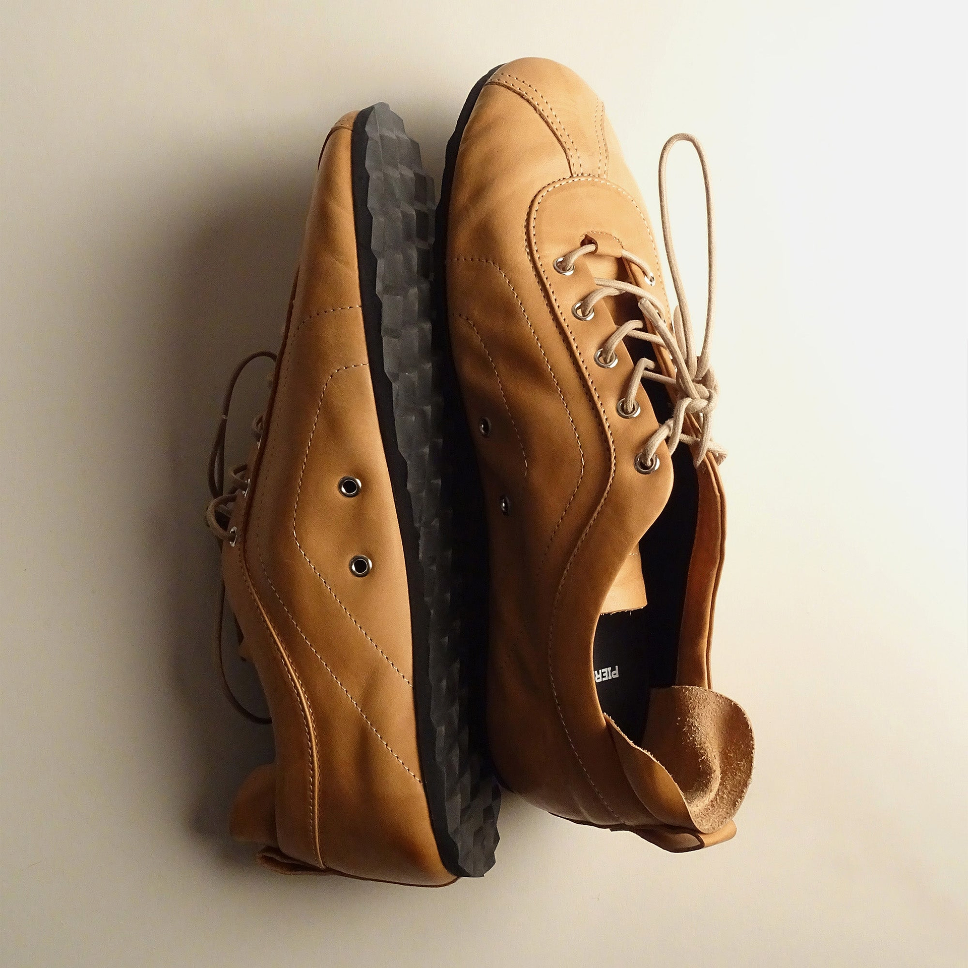 Pierre Hardy ISA SNEAKERS, natural calfskin, vue 7