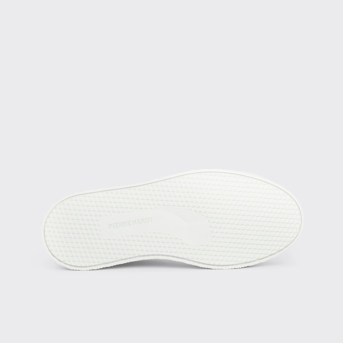 Pierre Hardy BASKETS ALPHA - FEMME, cuir de veau blanc, vert, bleu marine et bordeaux, vue 7