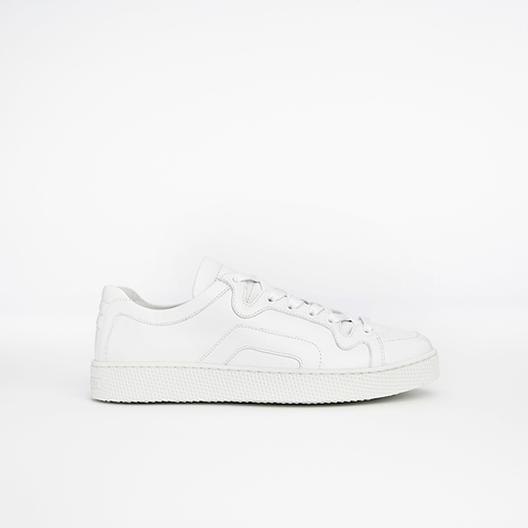 Pierre Hardy ALPHA SNEAKERS - WOMEN, white calfskin