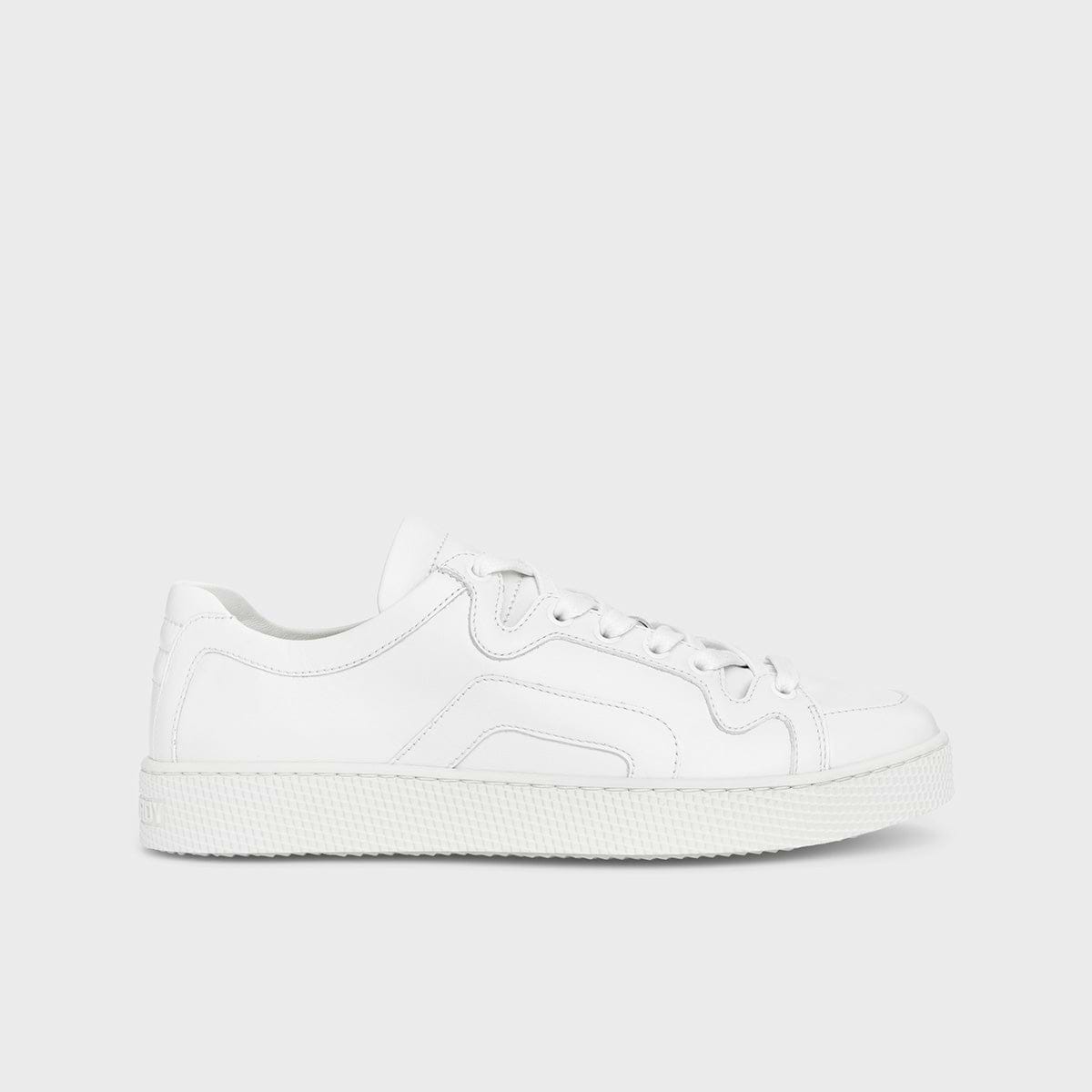 Pierre Hardy BASKETS ALPHA - FEMME, cuir de veau blanc