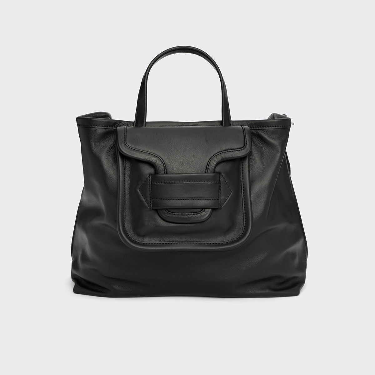 Pierre Hardy ALPHA DAY TOTE, black calfskin, vue 9