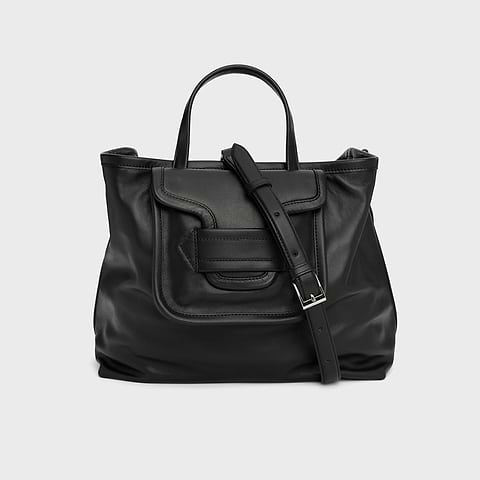 Pierre Hardy SAC TOTE ALPHA DAY, cuir de veau noir