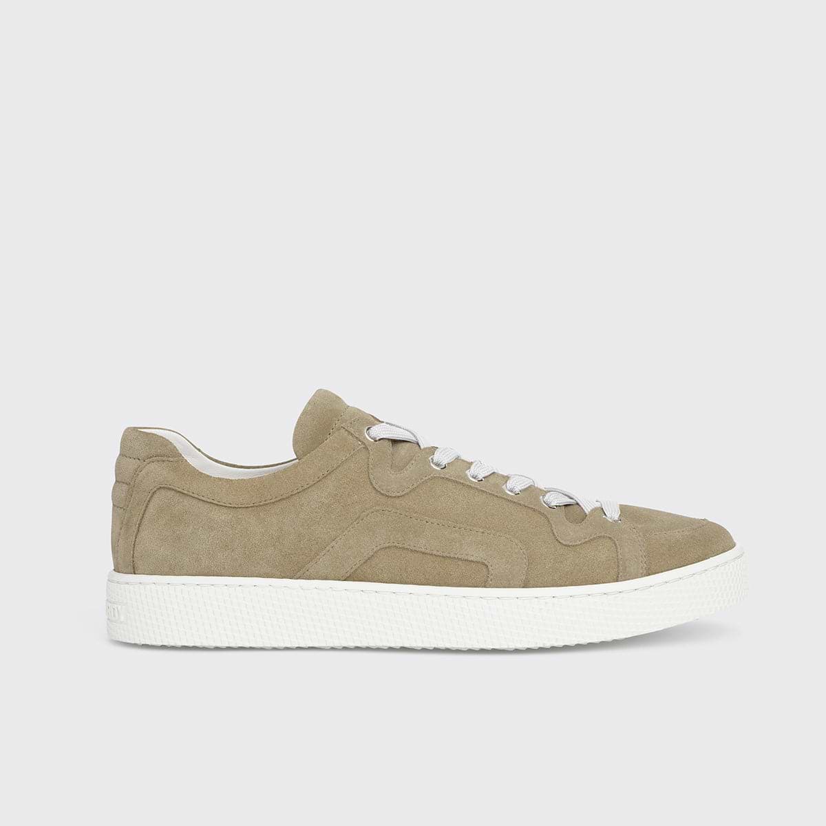 Pierre Hardy ALPHA SNEAKERS - MEN, sand suede calfskin