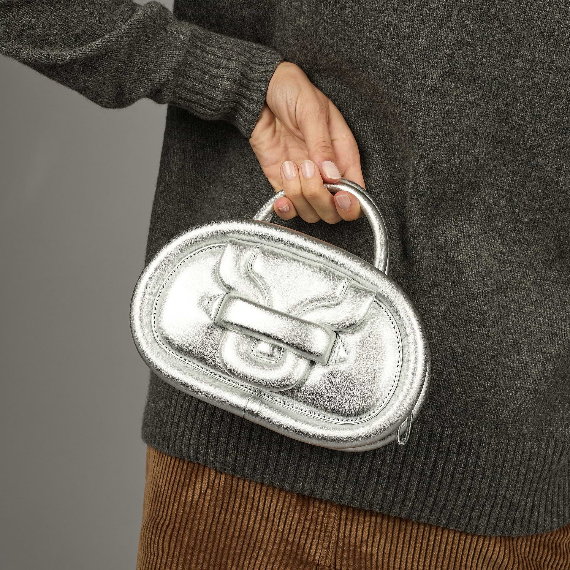 Jane purse Steel Grey/Silver Jane purse Steel Grey/Silver