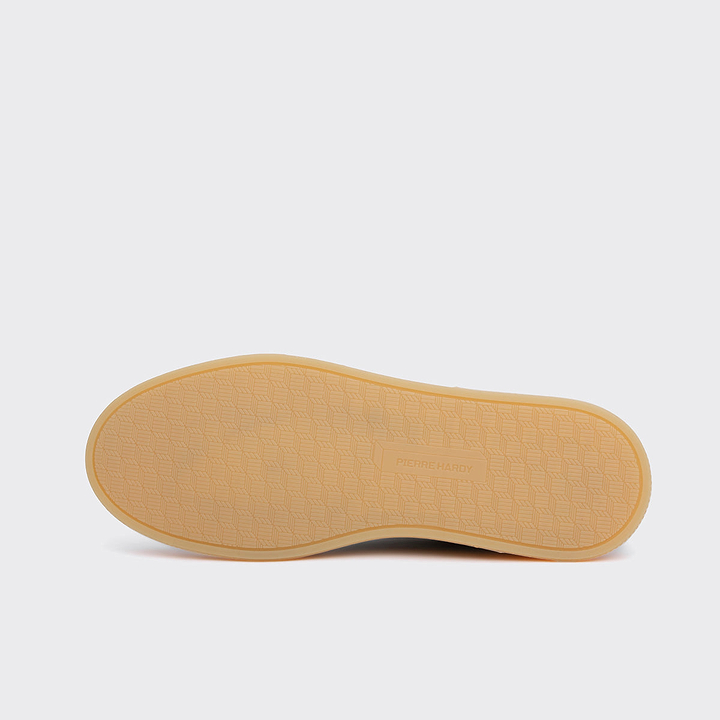 Pierre Hardy SLIDER SNEAKERS, khaki suede calfskin, vue 6
