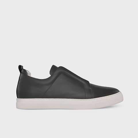 Pierre Hardy BASKETS SLIDER, cuir de veau noir