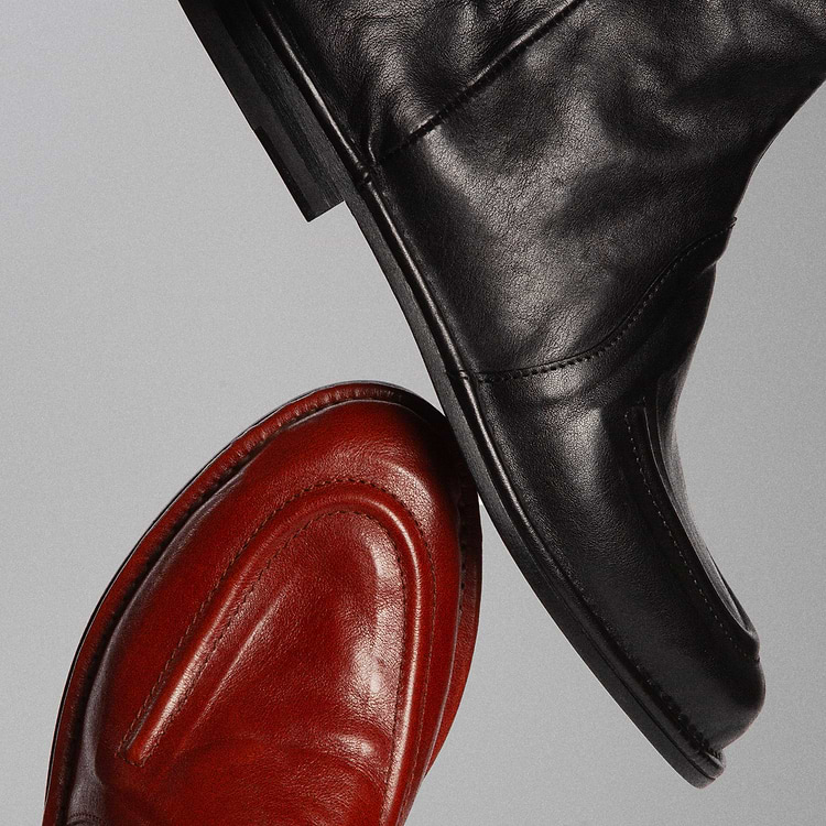 Pierre Hardy BOTTINES NOTO, cuir de kangourou noir, vue 2