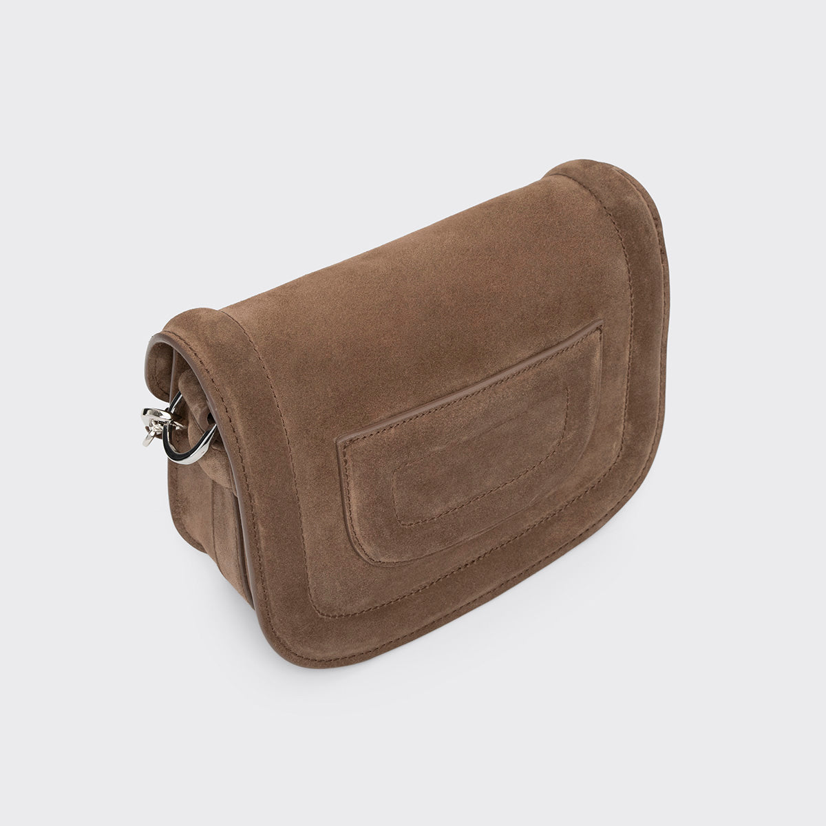 Pierre Hardy MINI ALPHAVILLE BAG, light brown suede calfskin, vue 4