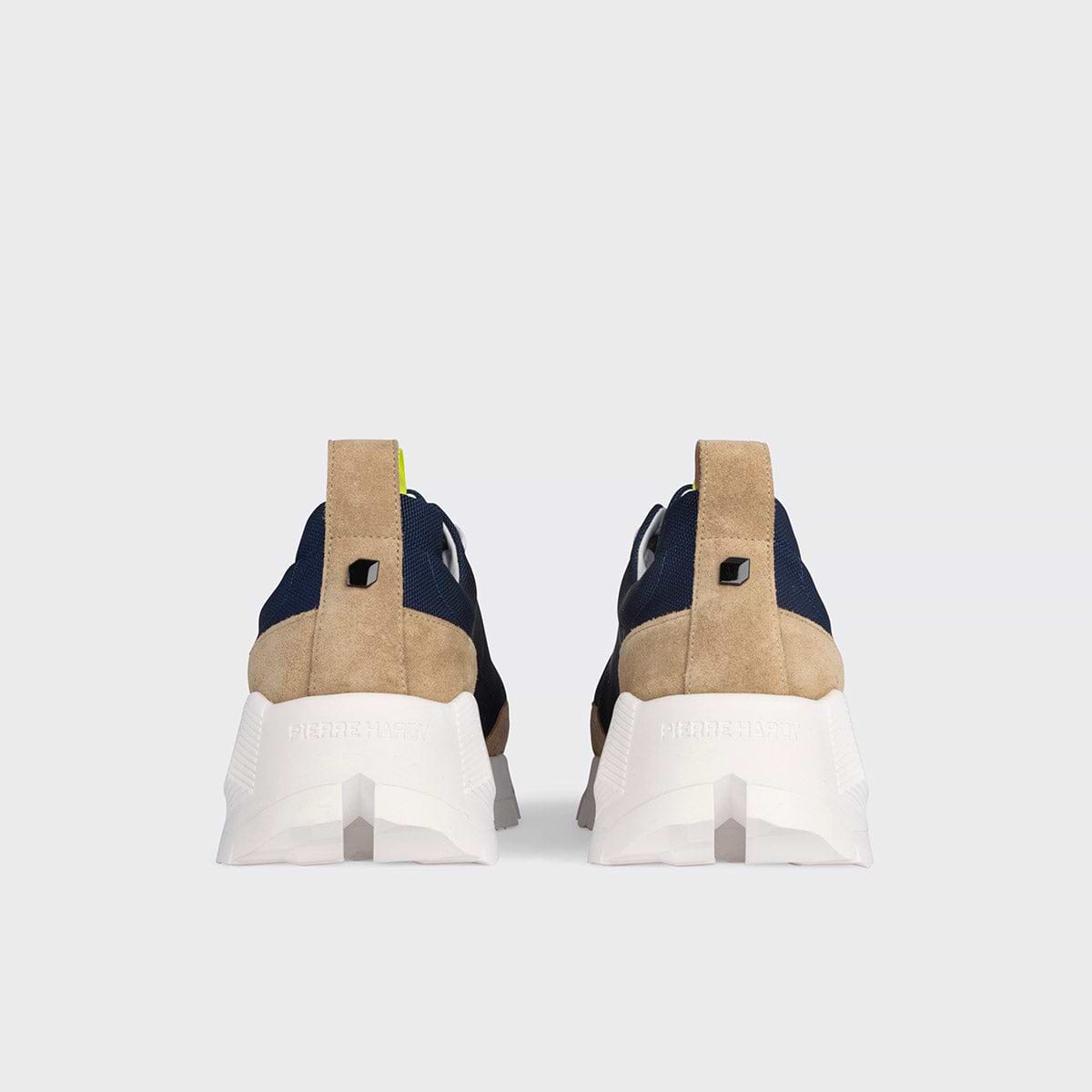 STREET LIFE sneakers for men in navy canvas suede PIERRE HARDY