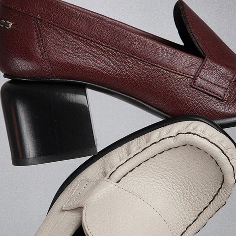 MOCASSIN À TALON ROMY