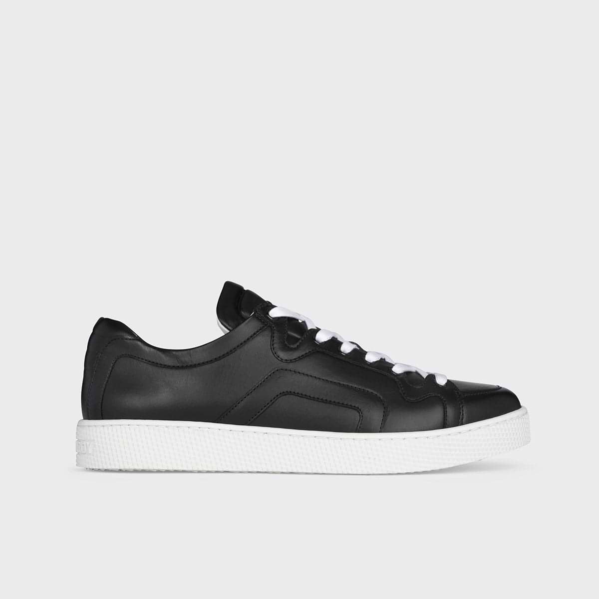 Baskets 104 pour homme en cuir de veau noir PIERRE HARDY