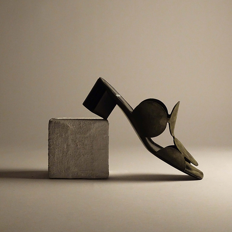 MULE À TALON BULLES