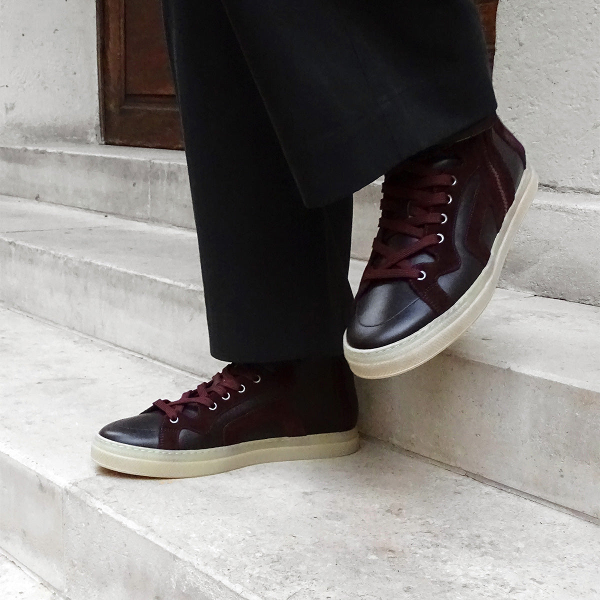 112 HIGH-TOP SNEAKERS