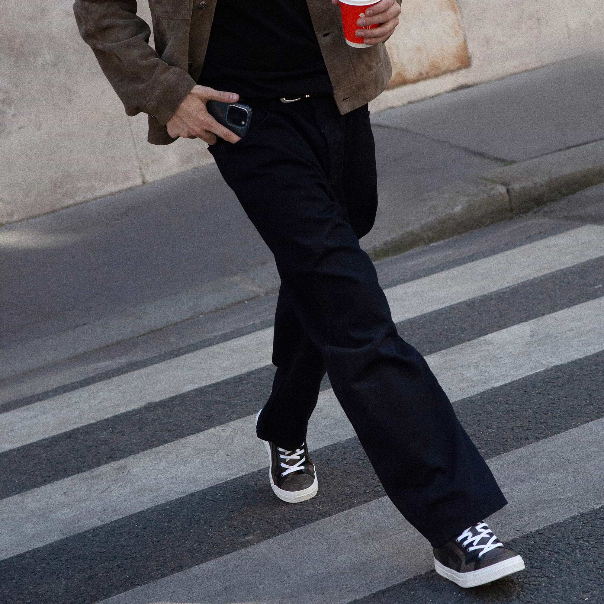 112 HIGH-TOP SNEAKERS