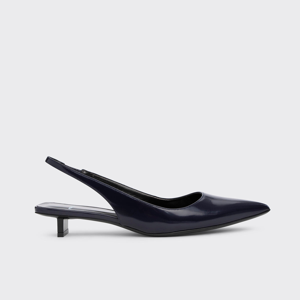 Pierre Hardy STELLA SLINGBACK, navy patent lambskin, view 8