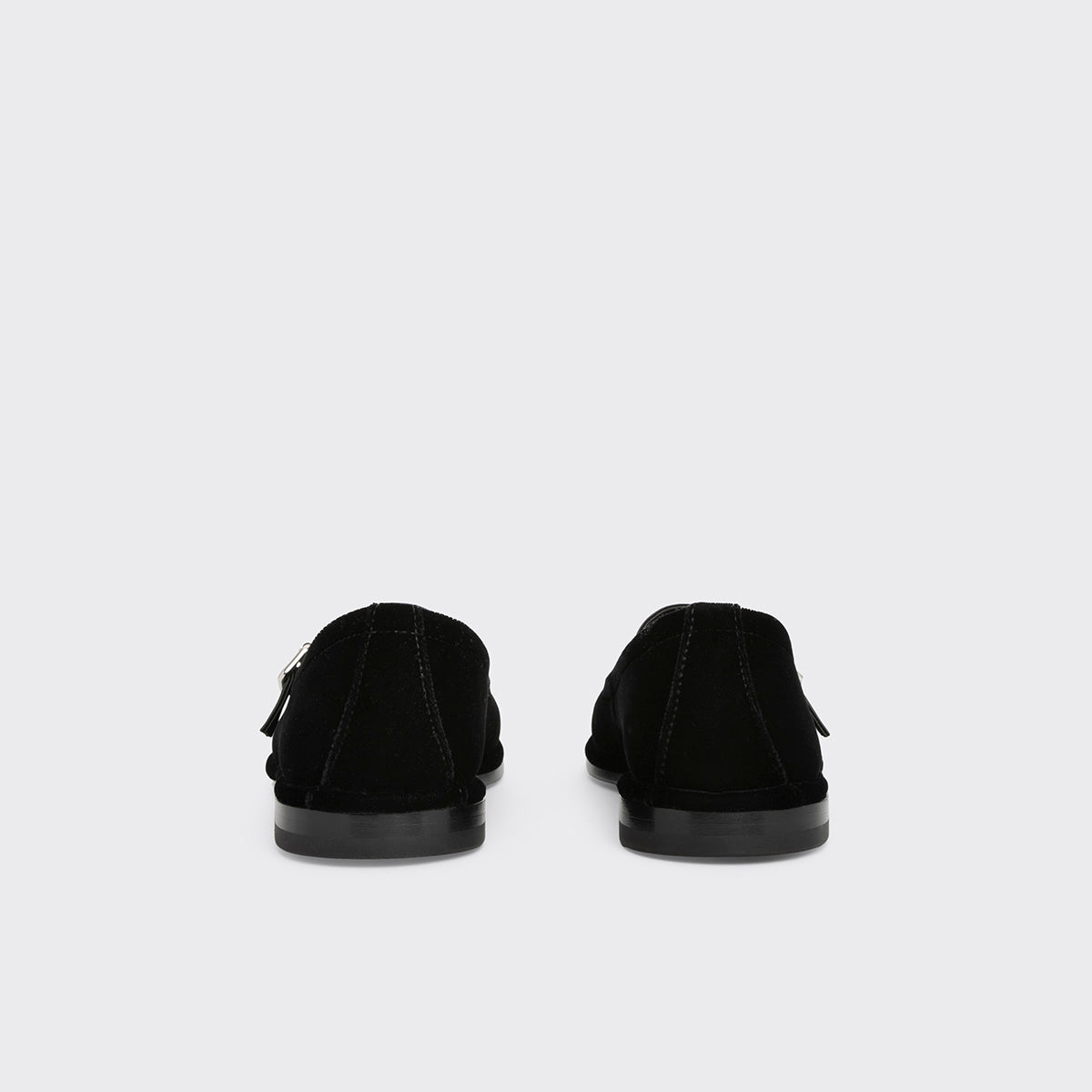 Pierre Hardy TRISH BALLERINA, lambskin and black suede, view 8