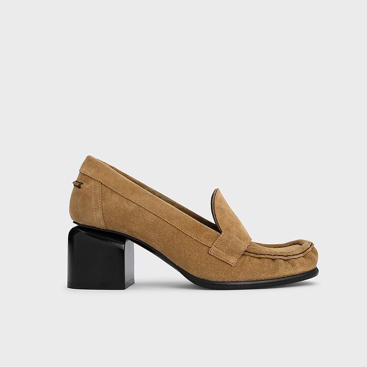 ROMY HEELED LOAFER
