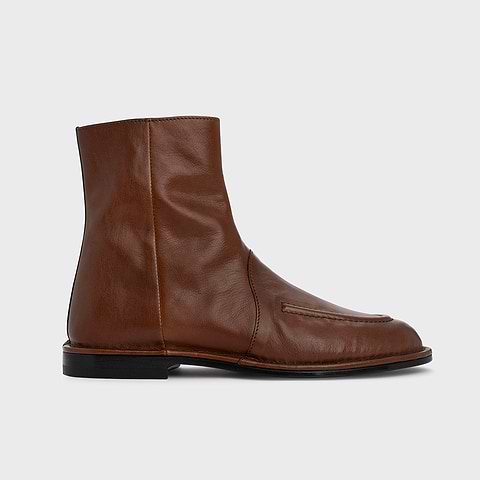 Pierre Hardy NOTO BOOTS, camel kangaroo leather