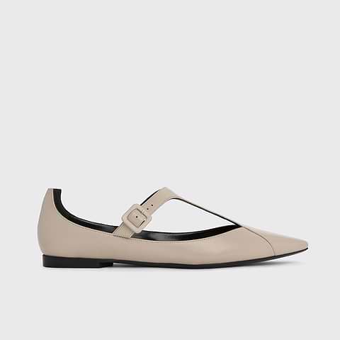Pierre Hardy EDDIE SALOMÉ, beige kidskin