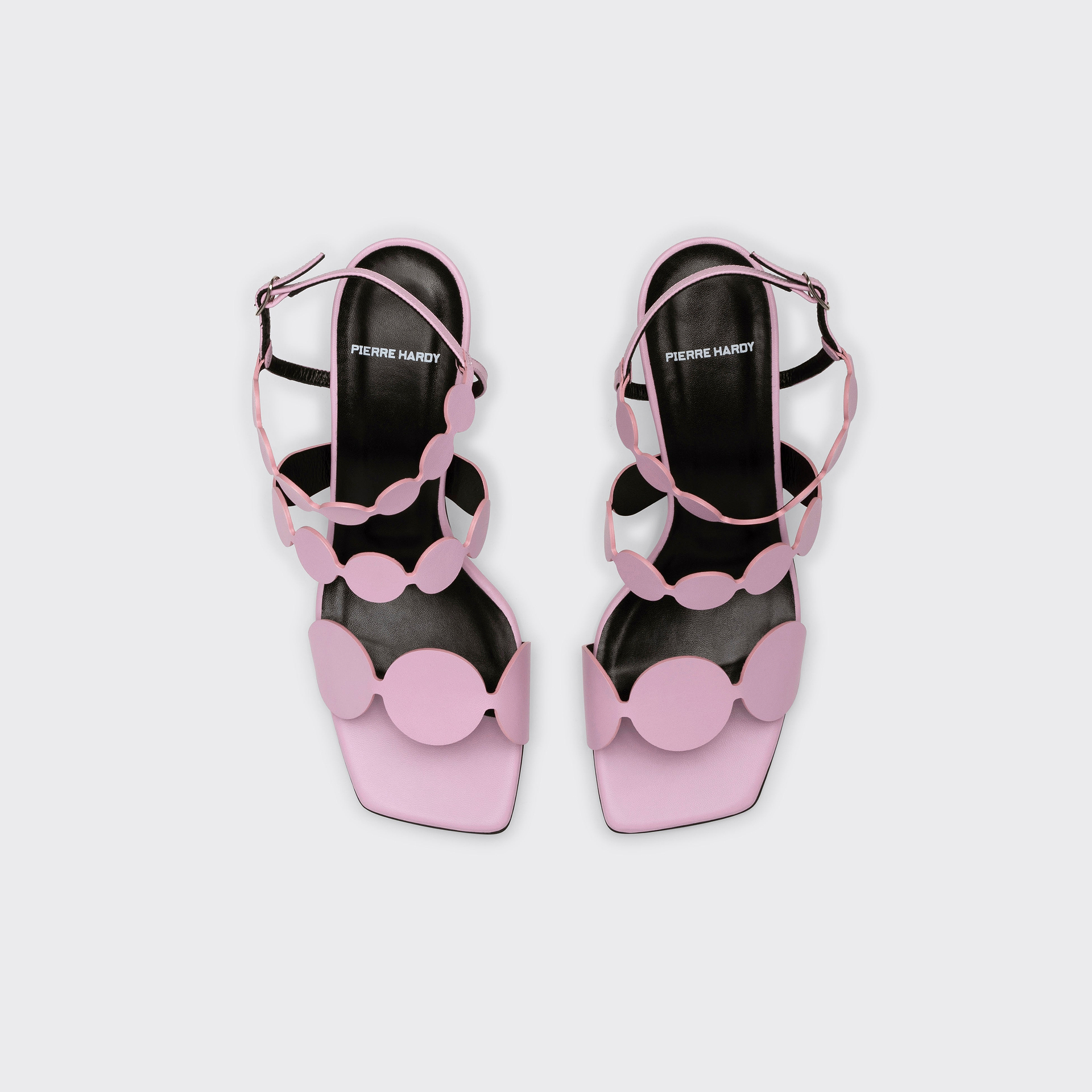 MULTI BULLE LAVA HEELED SANDAL