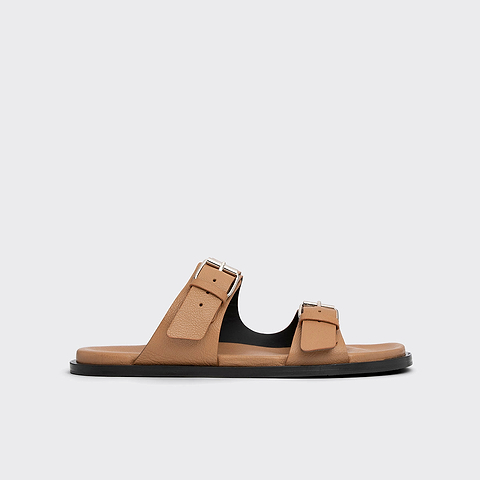 Pierre Hardy MARLON SANDAL, camel grained kidskin