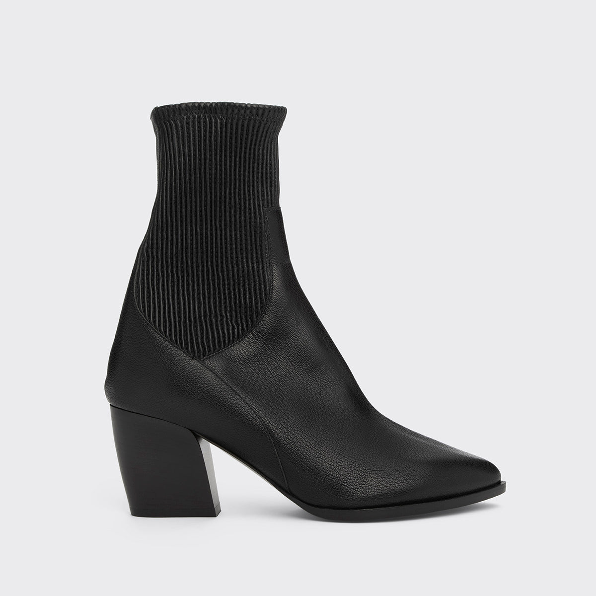 Pierre Hardy RODEO BOOTS, black grained kidskin