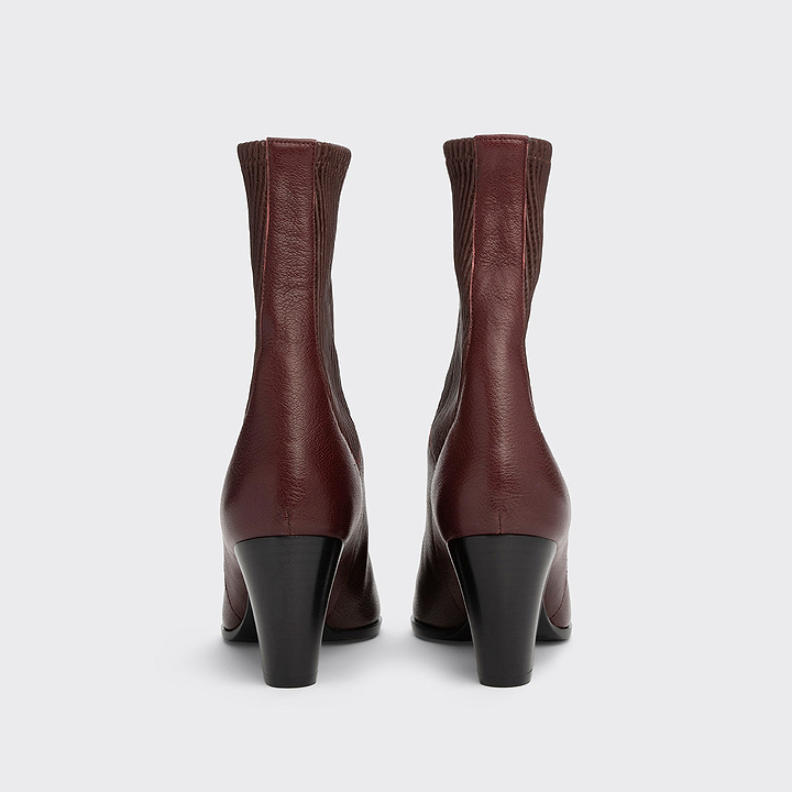 Pierre Hardy RODEO BOOTS, burgundy kidskin, view 4